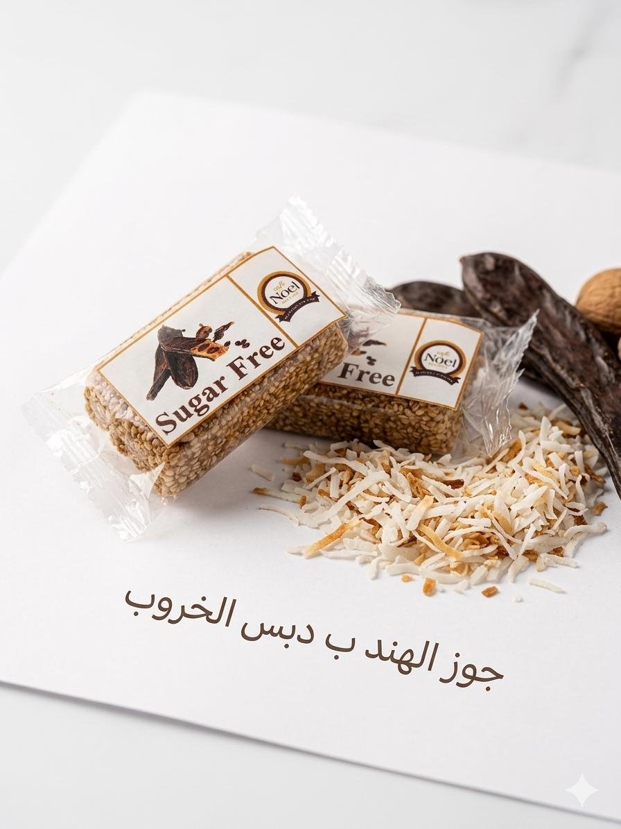 Sesame With Carob Molasses