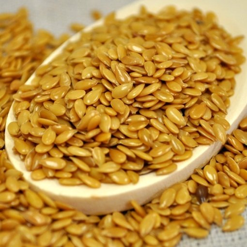 Golden flaxseeds